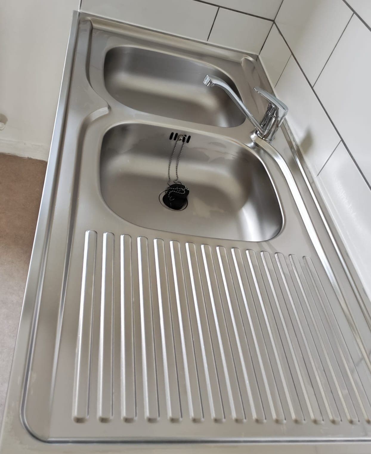 Nettoyage Évier - Après